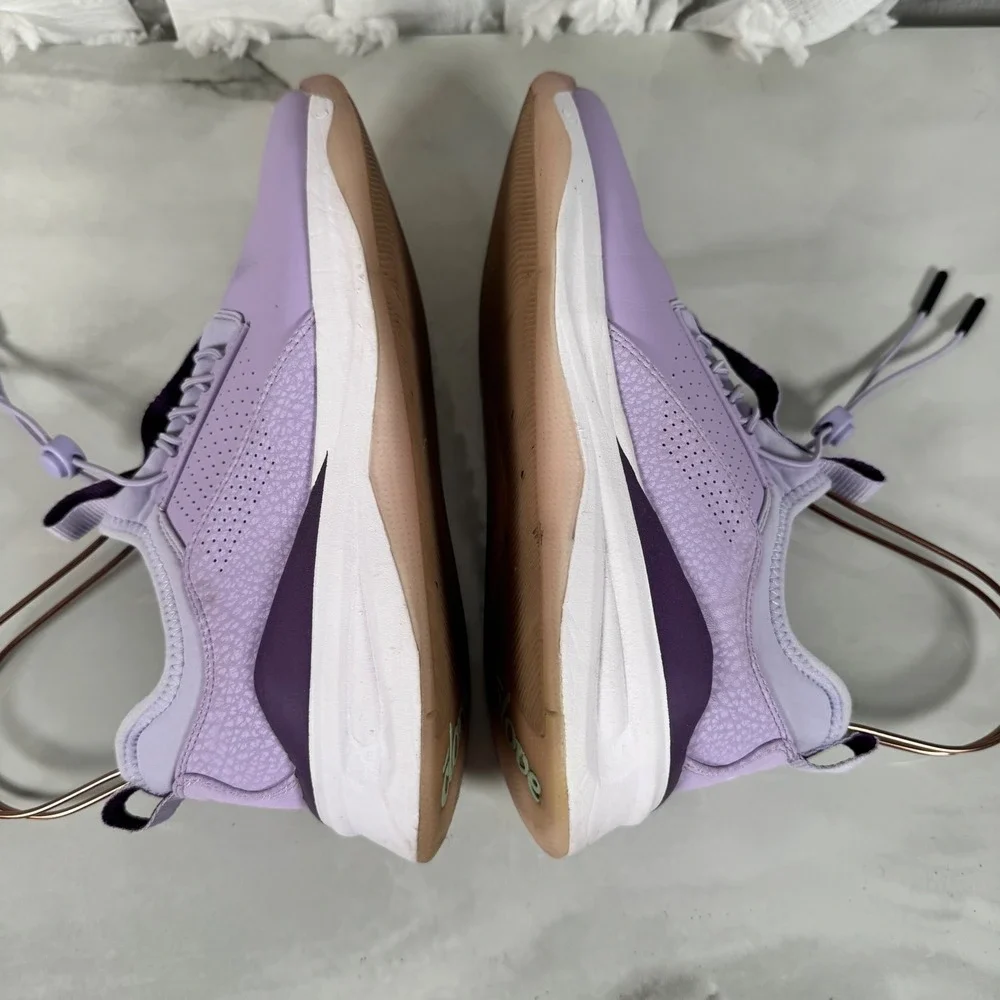 Clove Lilac Sneakers Comfort Shoes Bungee Laces Pull On Nursing Healthcare 8‎